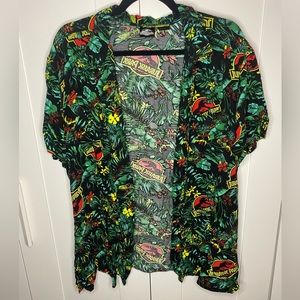 Jurassic Park Button Up Shirt (Unisex)